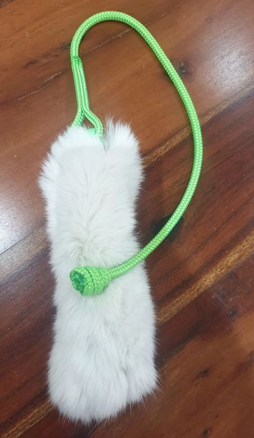 single 8mm paracord handle rabbit skin bungee