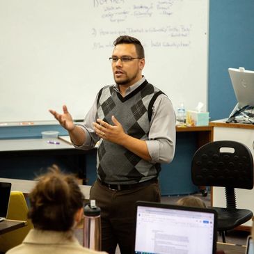 Jeremiah Peck teaching