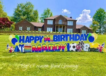 Happy Birthday Signs
Big Occasion Yard Greetings 
Owensboro Ky 