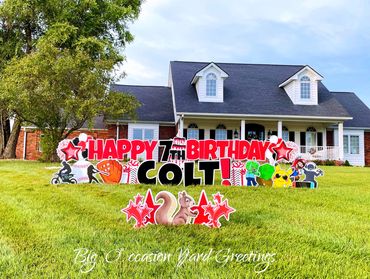 Happy Birthday Yard Sign
Big Occasion Yard Greetings 
Owensboro Ky 