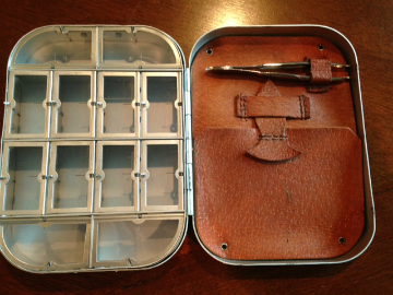 Leather Fly Case 