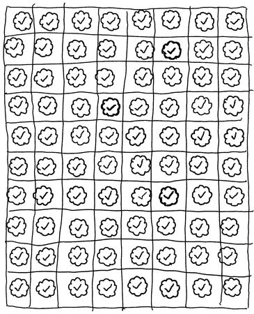 Poorly Drawn 80-Check NFT