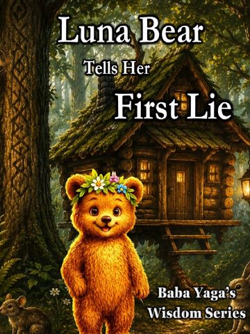 Luna Bear Children's Book Baba Yagas wisdom series about lies