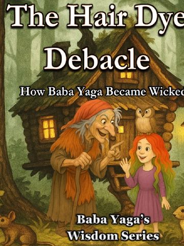 Baba Yaga's Wisdom series children's book about Rumors and how she became wicked