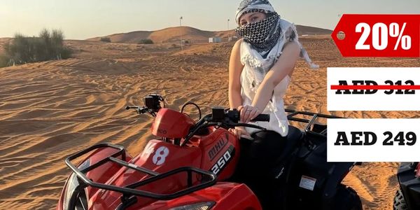 Atv experience in dubai desert