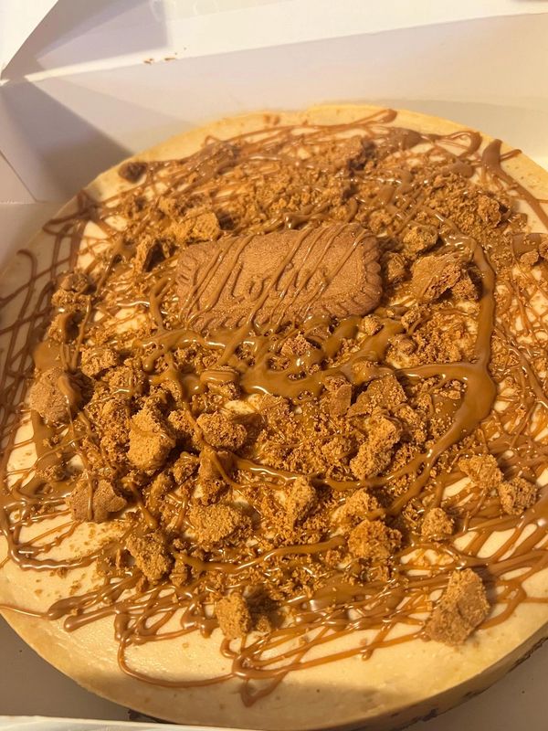 Biscoff cookie butter cheesecake 