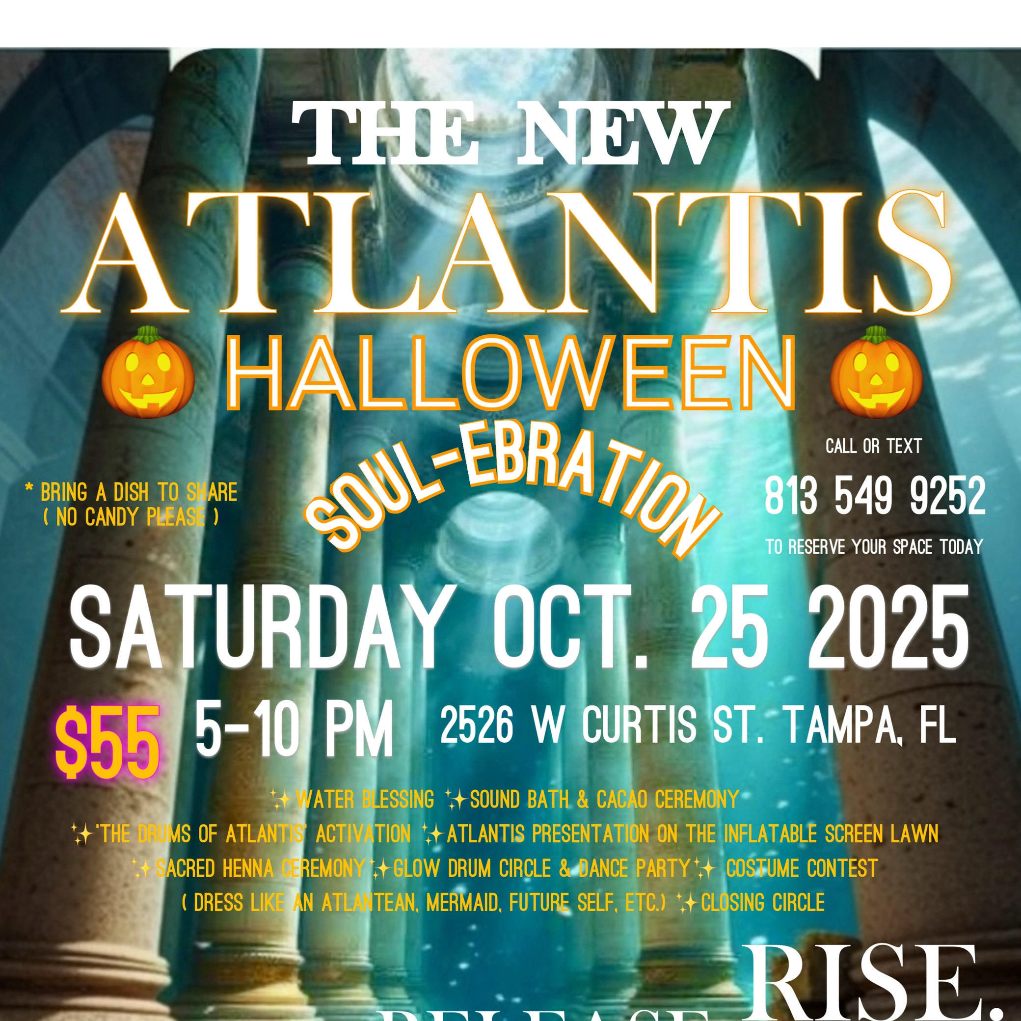 JOIN OUR VERY SPECIAL HALLOWEEN EVENT CALL or TEXT 813-549-9252 to REGISTER 

MONEY, TRADES AND GIFT