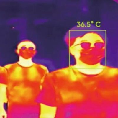Thermal monitoring for workplace safety
