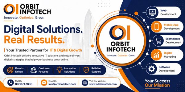 Orbit Infotech offers IT and digital growth solutions with real results.
