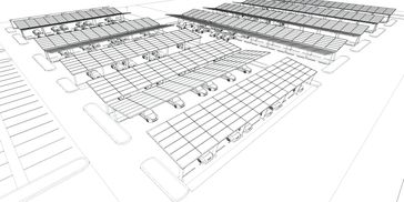 Carport solar design