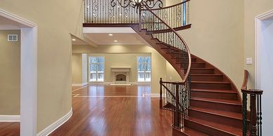 Renovation plancher floor,stairs marches rampes plancher. Floor renovation