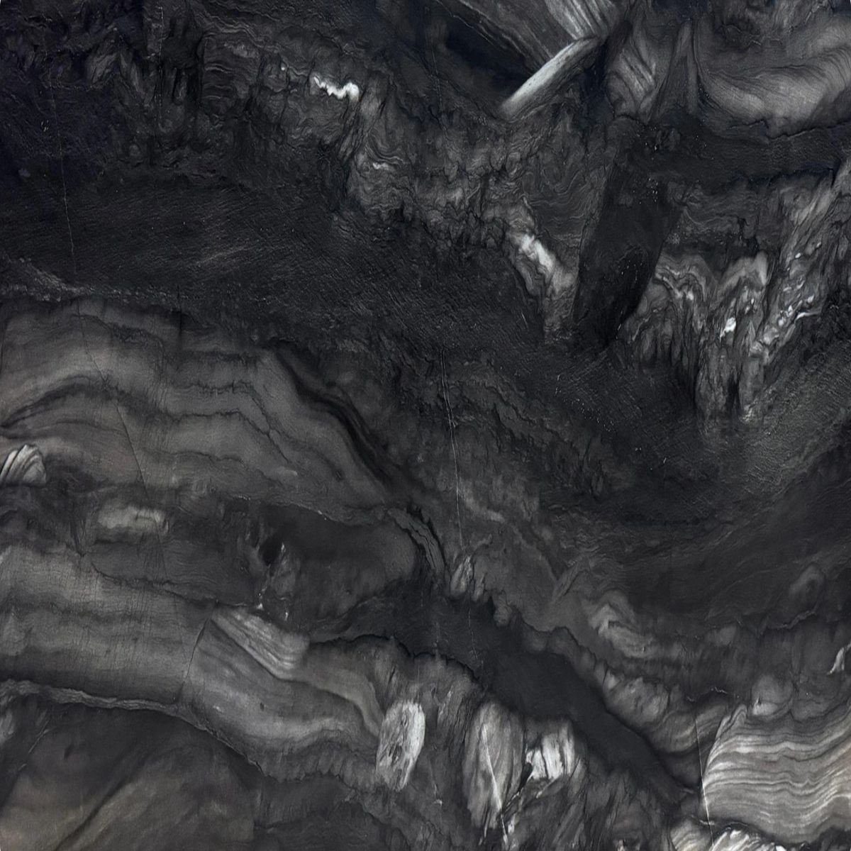 BLACK RAJ LEATHER QUARTZITE 3CM