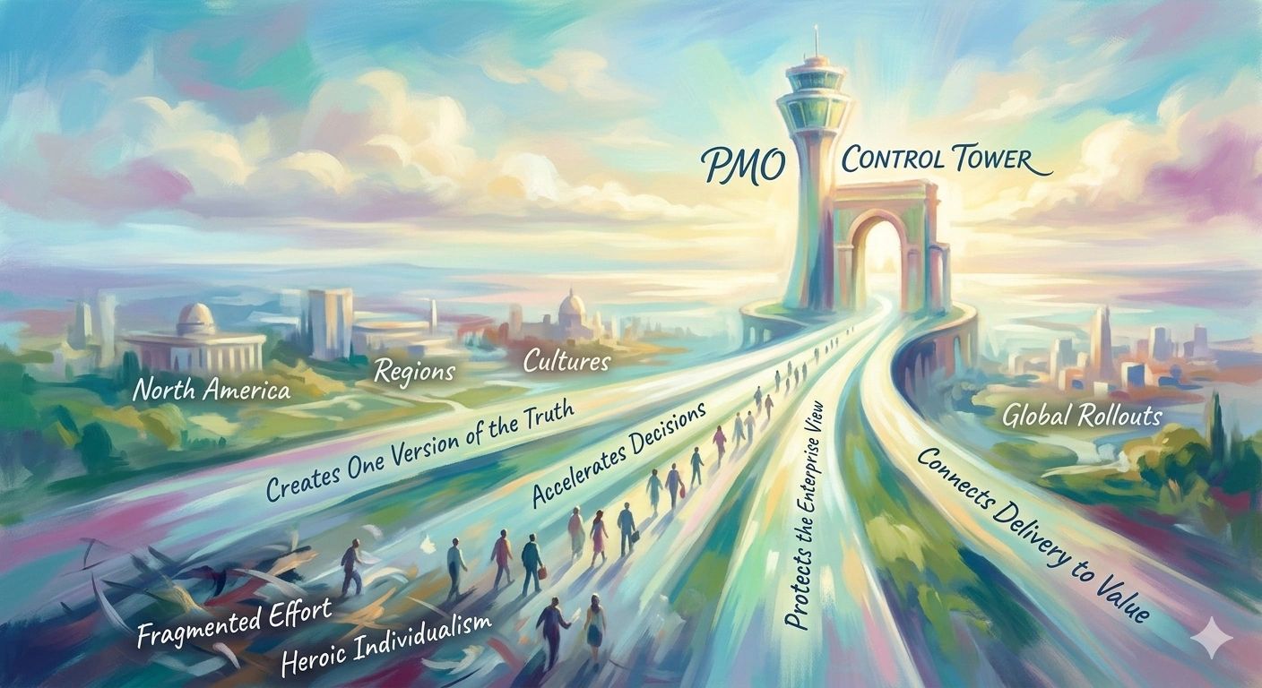 PMO as Control Tower: What Successful Governance Looks Like
