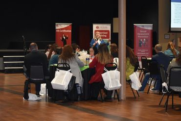 Presenter - Marily Monahan - shared information concerning Leave Laws under Federal & California Law