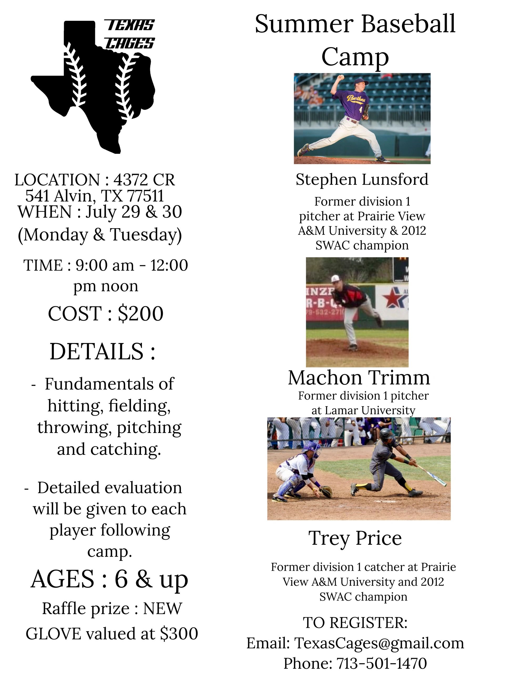 Summer Baseball Camp