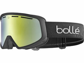 Black Bollé Cascade OTG goggles with yellow-green lens.