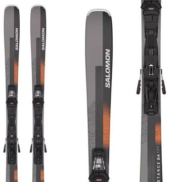 Salomon skis, stance 84