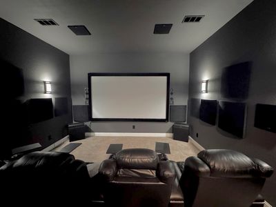 We offer home theater installation, home theater design, home theater sales and full home automation