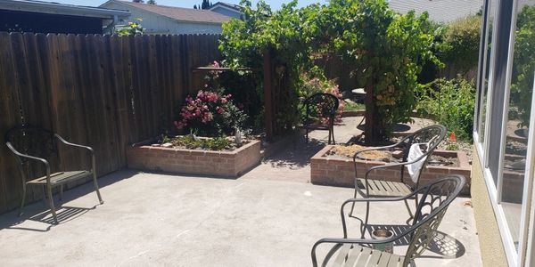 Backyard of Scottsdale house