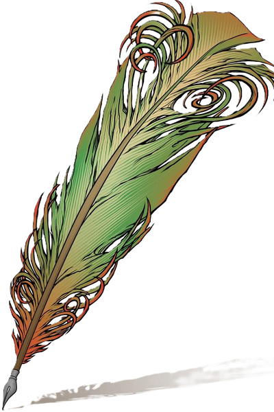 Feather Dip Pen