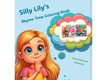 Silly Lily's Rhyming Coloring Book
