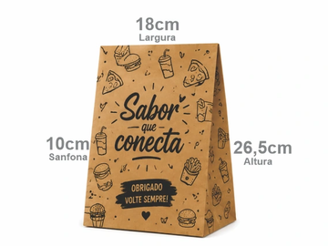 Fábrica de saco kraft personalizado em Belo Horizonte