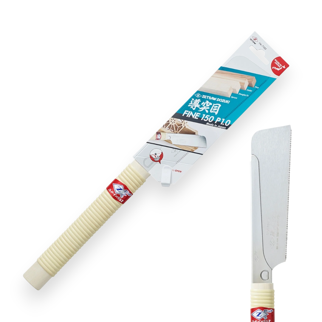 Z-Saw Japanese Small Dozuki Fine Saw 150mm 25tpi - 7103 Ultra Fine Teeth