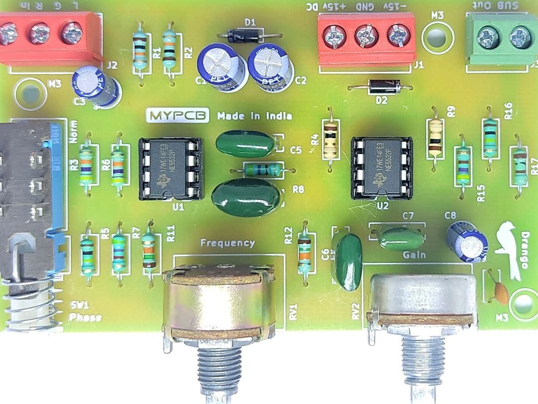Subwoofer Low Pass Filter board at best price