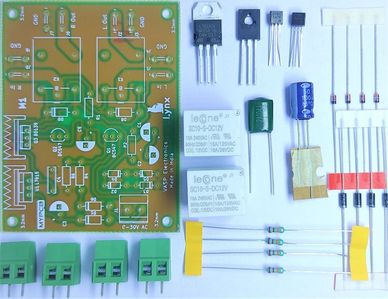 2 channel spaeker protection pcb board kit