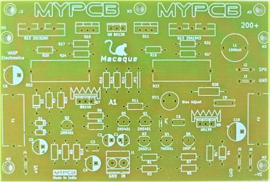 200 watt hifi amplifier pcb