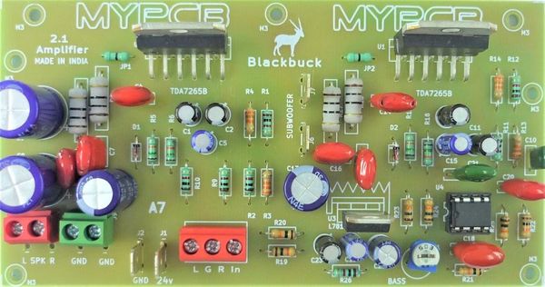 tda7265 home theater amplifier board