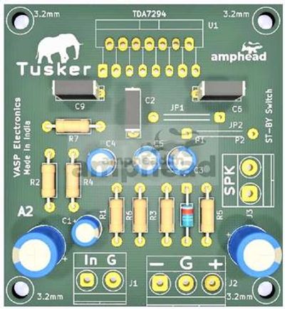 Buy 100 Watt Tda7294 Amplifier Board Kit Pcb At Best Price Vasp Electronics