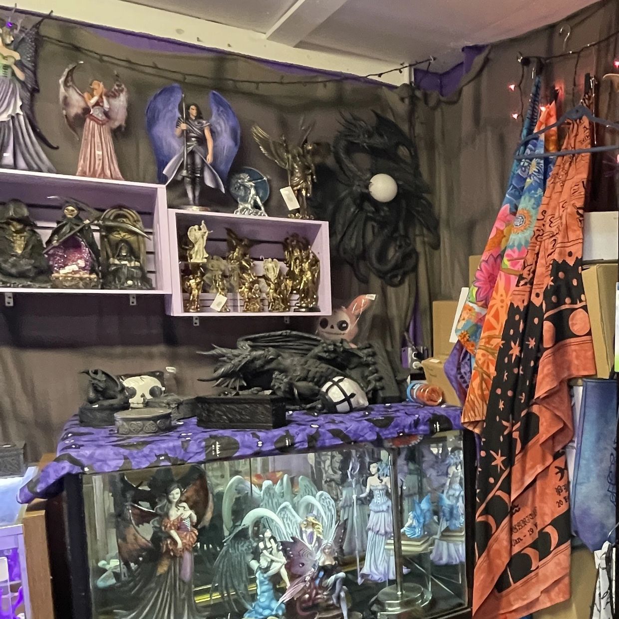 Spiritual and mystical atmosphere featuring fairies.