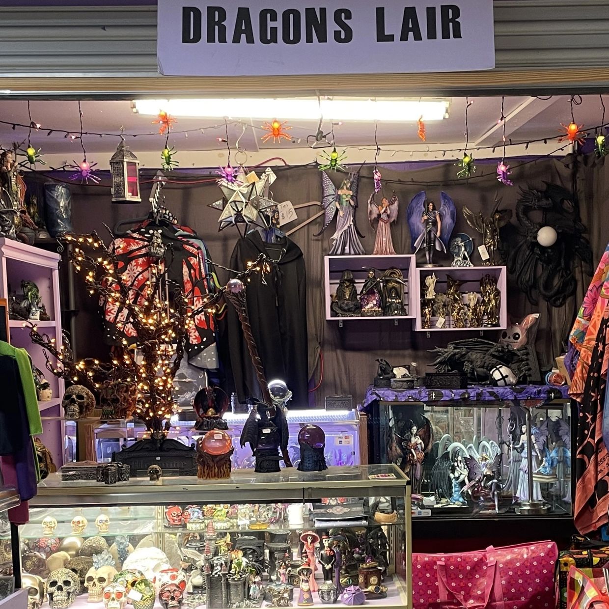 Spiritual and mystical atmosphere featuring dragons.