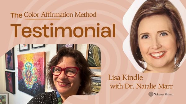 Licensed psychologist sharing how she uses the Color Affirmation Method in her practice
