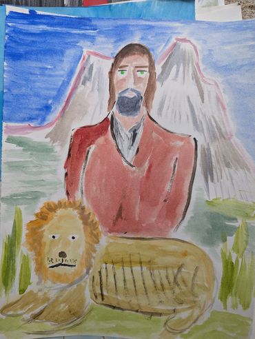 ST JEROME AND THE LION
