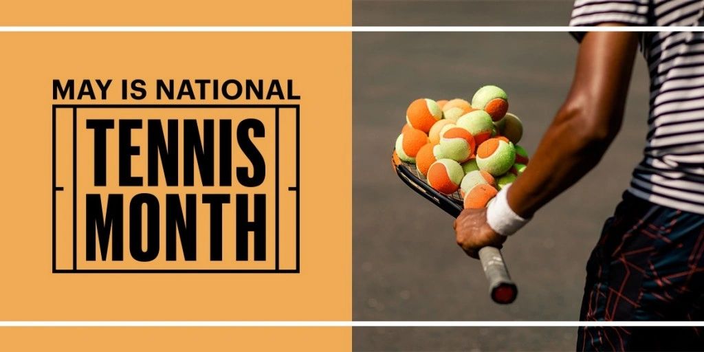 May is National Tennis Month - ECC has a ton of events scheduled
