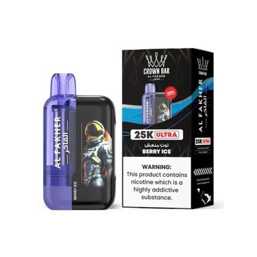 Al Fakher Crown Bar Ultra 25K disposable vape at Howdy Vapes Dallas-Fort Worth