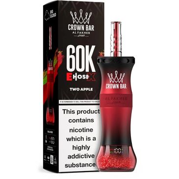 Crown Bar 60K E-Hose X vape at Howdy Vapes Dallas-Fort Worth
