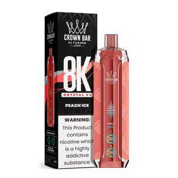 Crown Bar Crystal 8000 vape at Howdy Vapes Dallas-Fort Worth