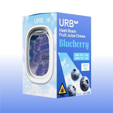 URB Hash Rosin THC Fruit Chews 600mg at Howdy Vapes Dallas-Fort Worth