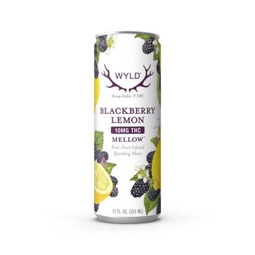 Wyld Blackberry Lemon THC Sparkling Water at Howdy Vapes Dallas-Fort Worth