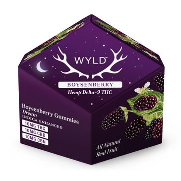 Wyld Boysenberry 1:1:1 Gummies at Howdy Vapes Dallas-Fort Worth