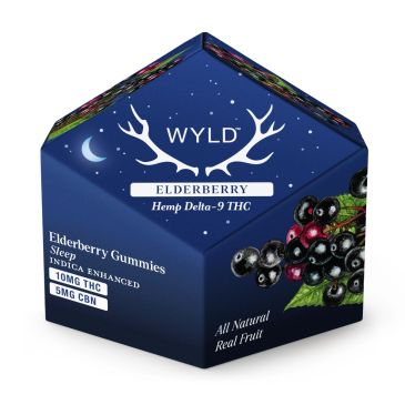 Wyld Elderberry 2:1 THC:CBN Gummies at Howdy Vapes Dallas-Fort Worth