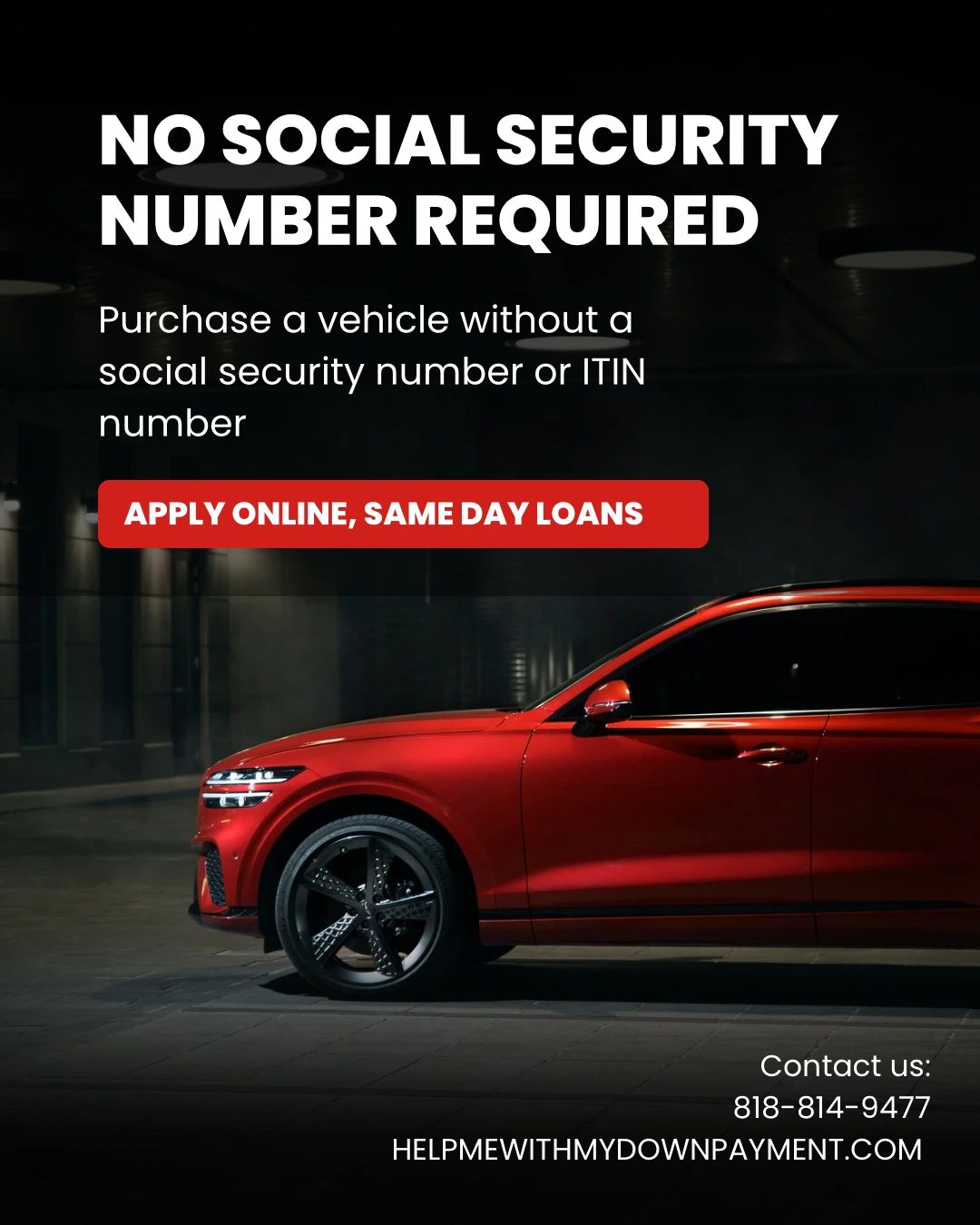 No Social Security Number Auto Loans 