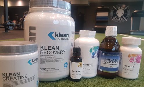 Supplements are available for purchase at MYo Lab 
