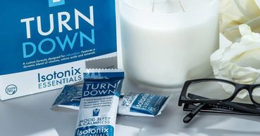Isotonix Turn Down 含左旋色胺酸及鈣等營養，幫助放鬆神經，更易入睡。
