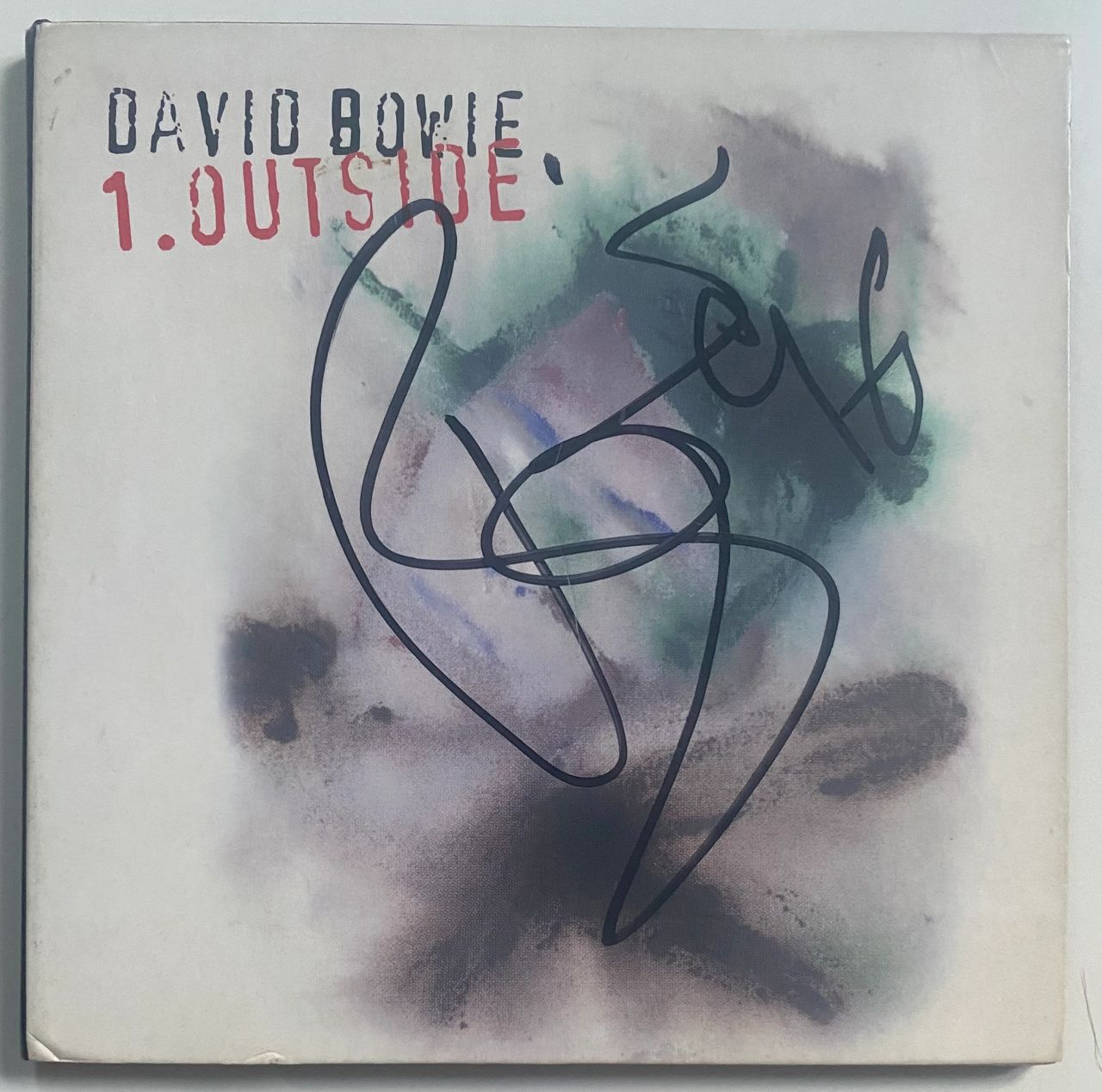DAVID BOWIE 直筆サイン入りCD OUTSIDE DAVID BOWIE 直筆サイン入りCD OUTSIDE Outside - Amazon.com Music