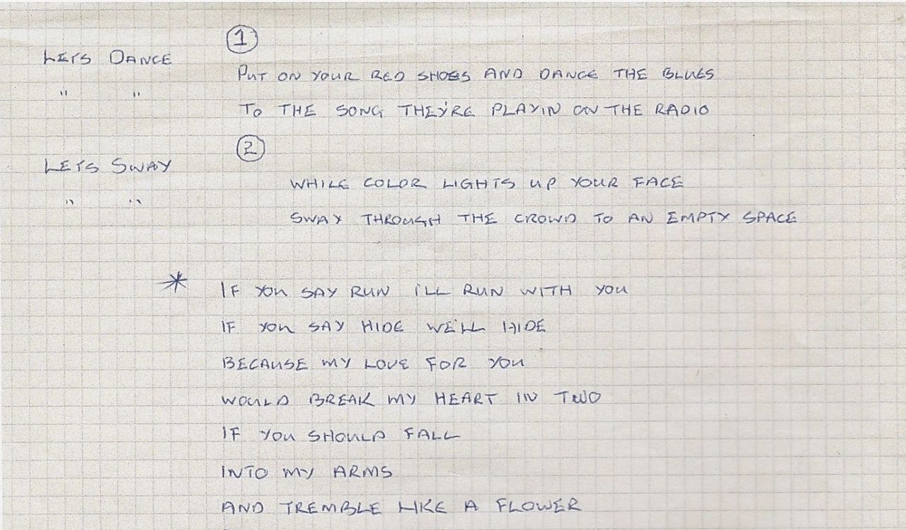 Lets Dance Lyrics