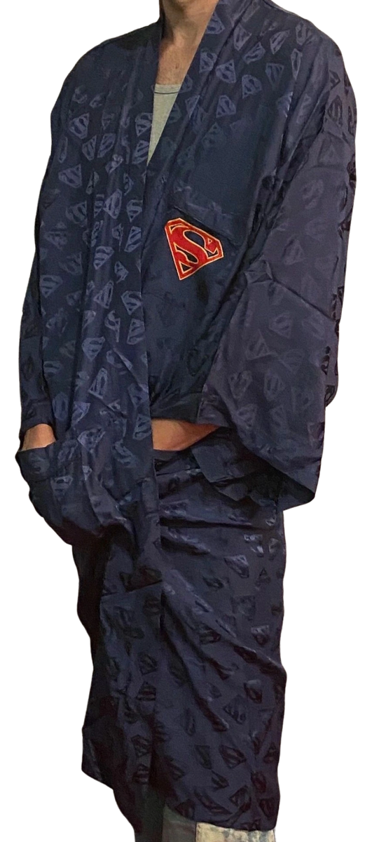Silk Superman Robe